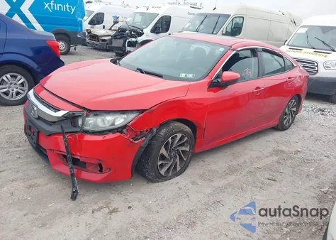 2016 Honda Civic Ex z USA, uszkodzony, nr VIN 2HGFC2F75GH562811